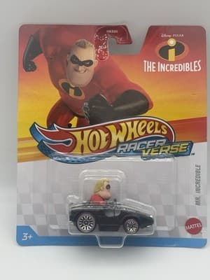 2024 Hot Wheels Racer Verse Disney The Incredibles MR. INCREDIBLE NEW Near Mint