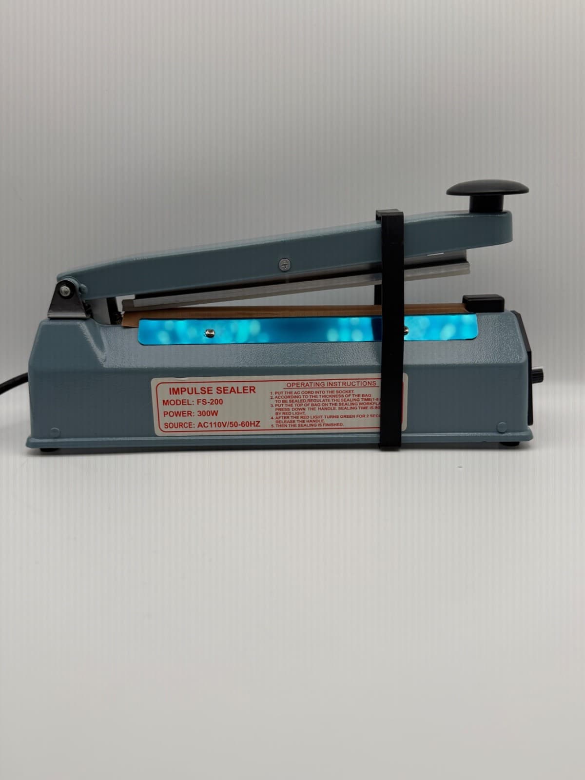 Metronic FS-200 8" Impulse Sealer Heat Sealing Machine 110V 300W - Thumbnail 3