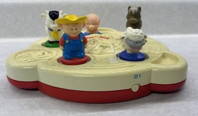 Vintage 1995 Fisher Price See n Say 3D Old MacDonalds Animals Toy Works - Thumbnail 2