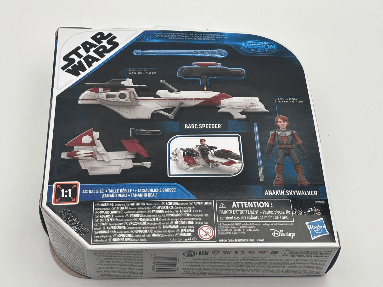 Star Wars Mission Fleet Lot 3 Ben Kenobi Anakin Mandalorian New - Thumbnail 6
