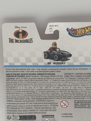 2024 Hot Wheels Racer Verse Disney The Incredibles MR. INCREDIBLE NEW Near Mint - Thumbnail 6