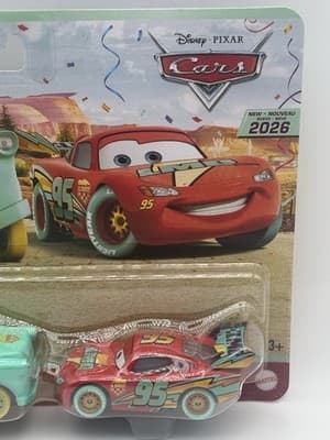 Disney Pixar Cars ~ Race To Celebrate ~ 2 pack ~ 2026 ~ Mater & McQueen - Thumbnail 4