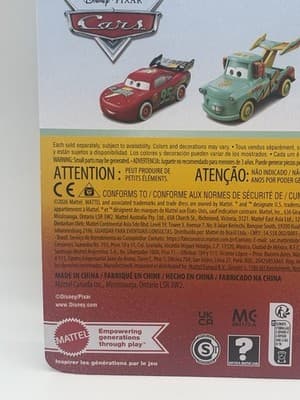 Disney Pixar Cars ~ Race To Celebrate ~ 2 pack ~ 2026 ~ Mater & McQueen - Thumbnail 8