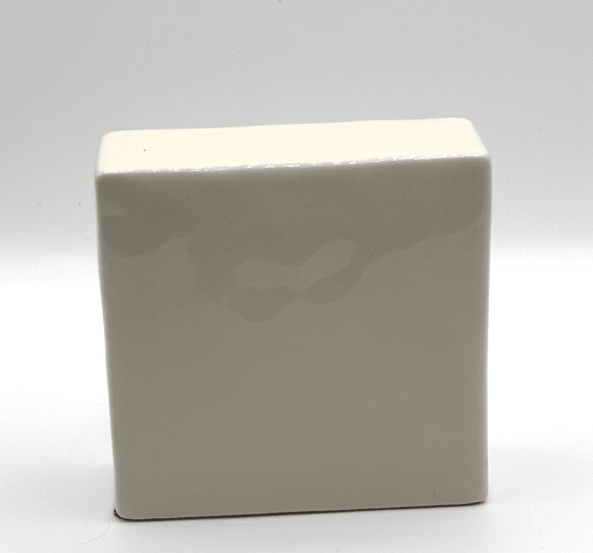 Rae Dunn GOOD MORNING Ceramic Block Sign Paperweight Magenta 6” - Thumbnail 6