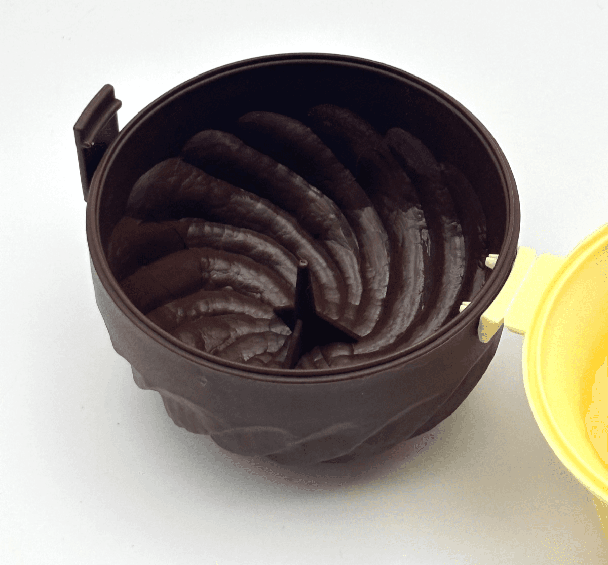 Vintage Range Kleen Go Go Cupcase Cupcake Muffin Holders Set of 3 Brown Yellow - Thumbnail 8