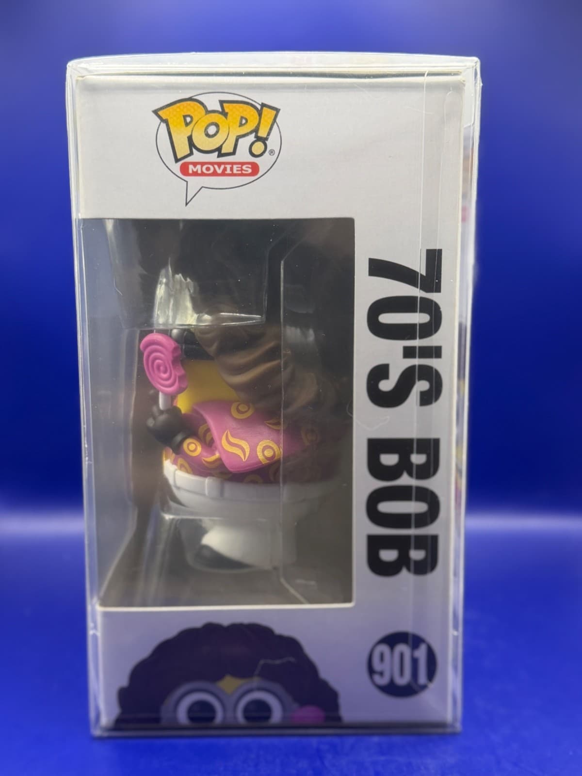 Funko Pop Movies Minions 70s Bob #901 Rise of Gru Vinyl Figure - Thumbnail 3
