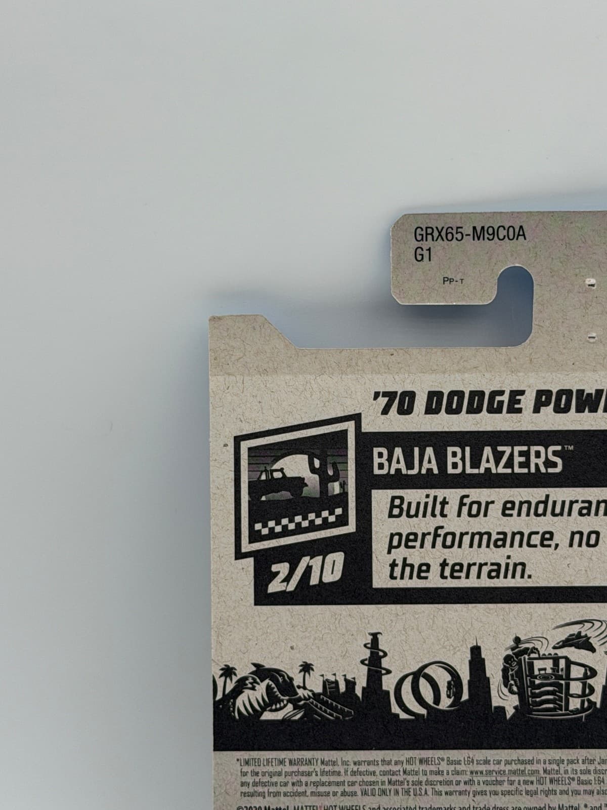 Hot Wheels '70 Dodge Power Wagon Yellow Baja Blazers 1:64 - Thumbnail 10