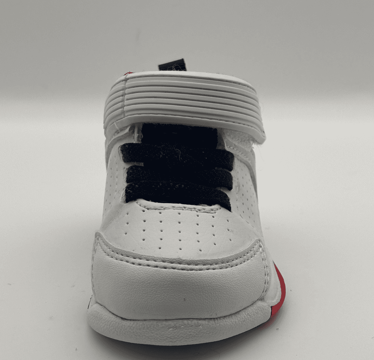 AND1 Baby Sneakers Size 2 Athletic Strap Sneaker Black and Red - Thumbnail 14