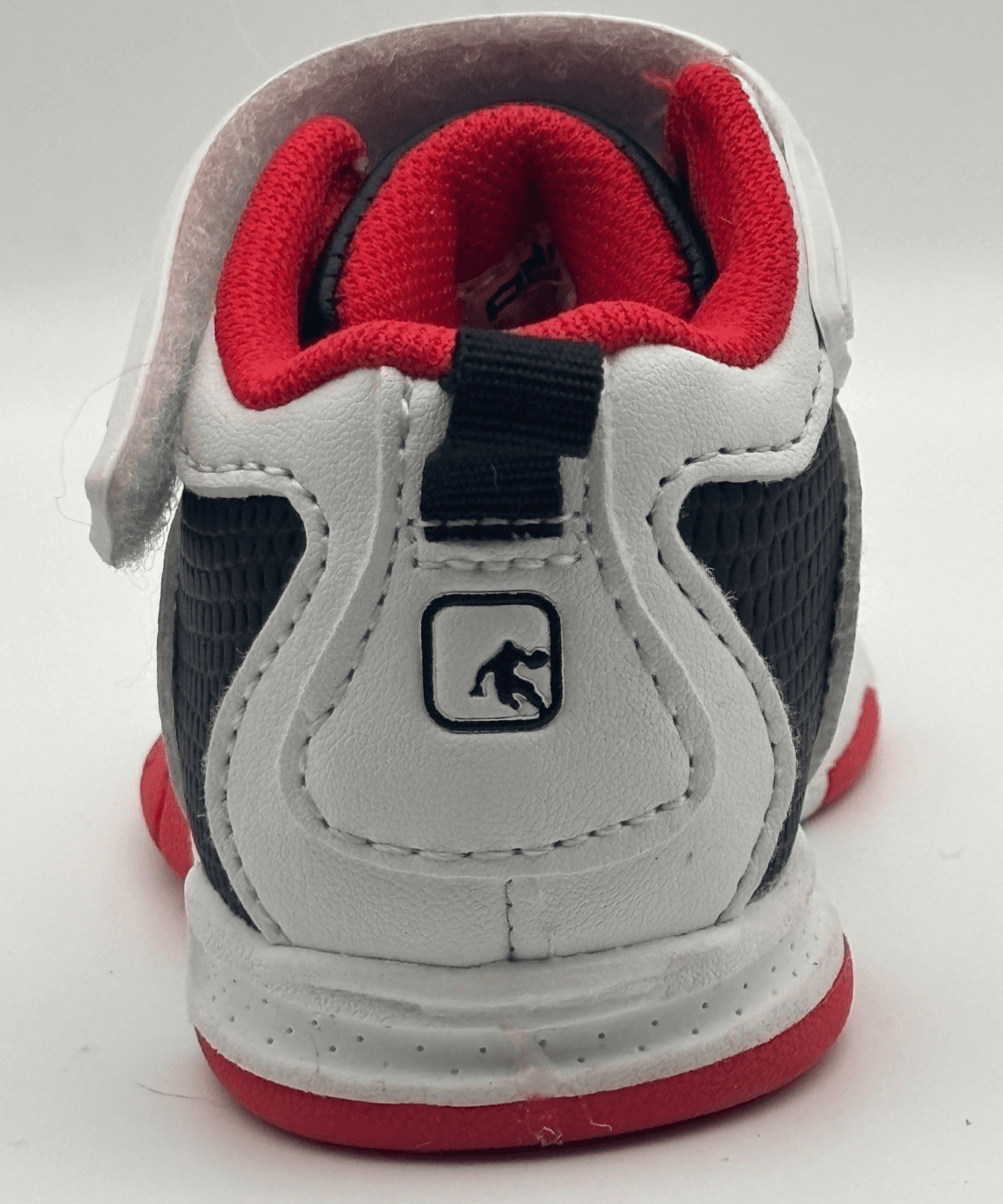 AND1 Baby Sneakers Size 2 Athletic Strap Sneaker Black and Red - Thumbnail 16