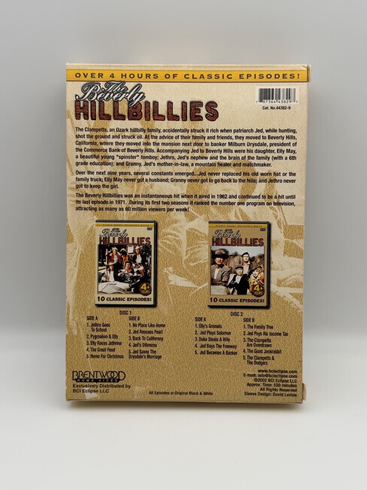 The Beverly Hillbillies 2 DVD Set 20 Classic Episodes Comedy Collector Series Mo - Thumbnail 4