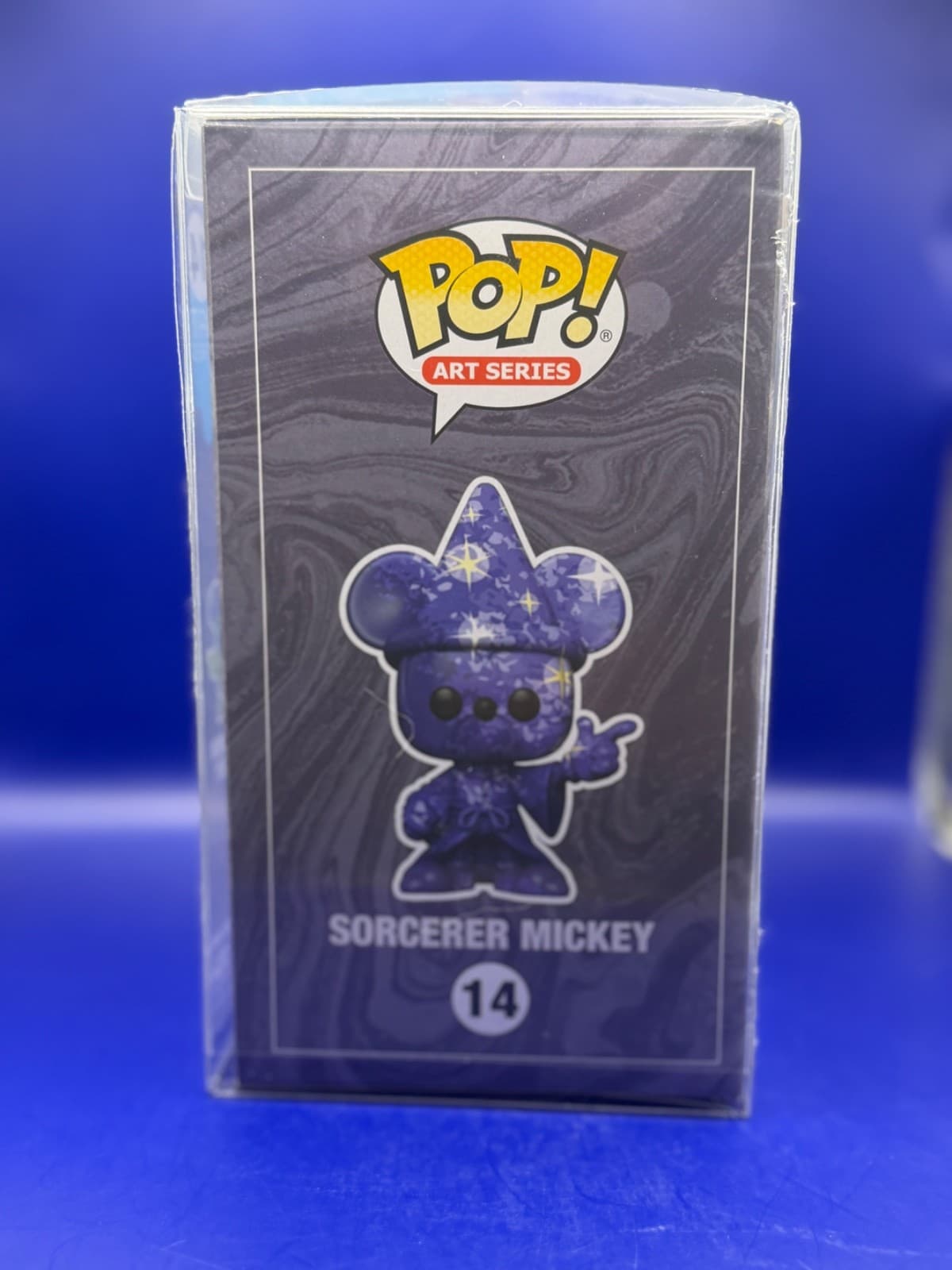 Funko Pop Art Series Disney Fantasia Sorcerer Mickey #14 Starry Sky - Thumbnail 3