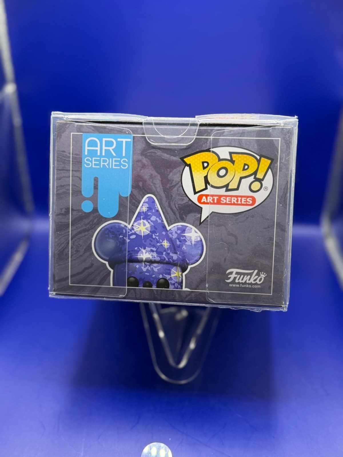 Funko Pop Art Series Disney Fantasia Sorcerer Mickey #14 Starry Sky - Thumbnail 4