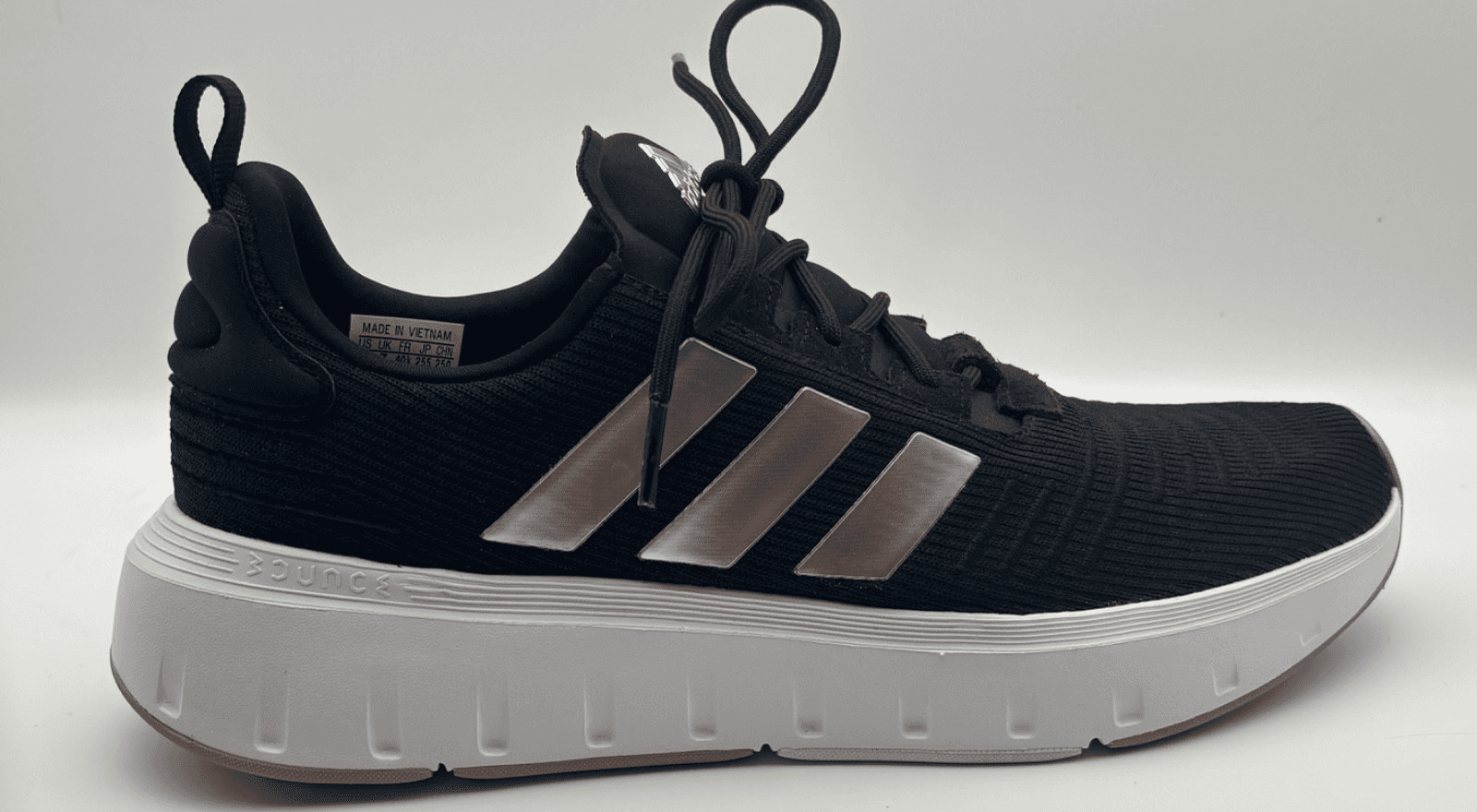 Adidas Swift Run 23 Women’s Size 8.5 Black Rose Gold Running Shoes IG0560 Used - Thumbnail 11