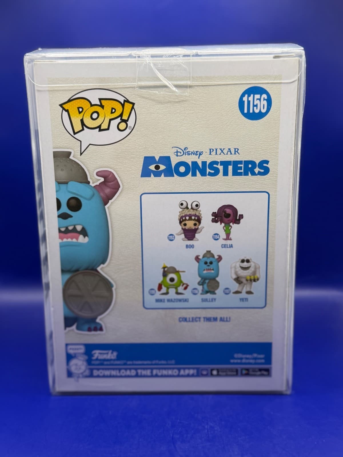 Funko Pop Disney Pixar Monsters Inc Sulley #1156 Vinyl Figure - Thumbnail 3
