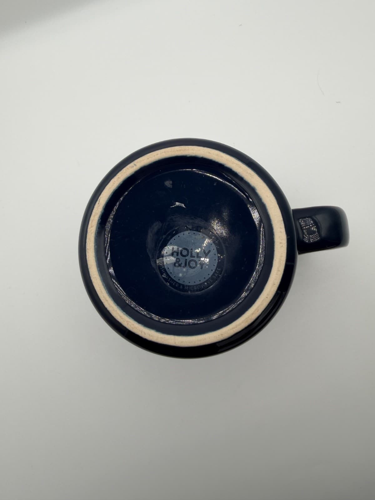Holly & Joy Baby Its Cold Outside Navy Ceramic Coffee Soup Mug - Thumbnail 3