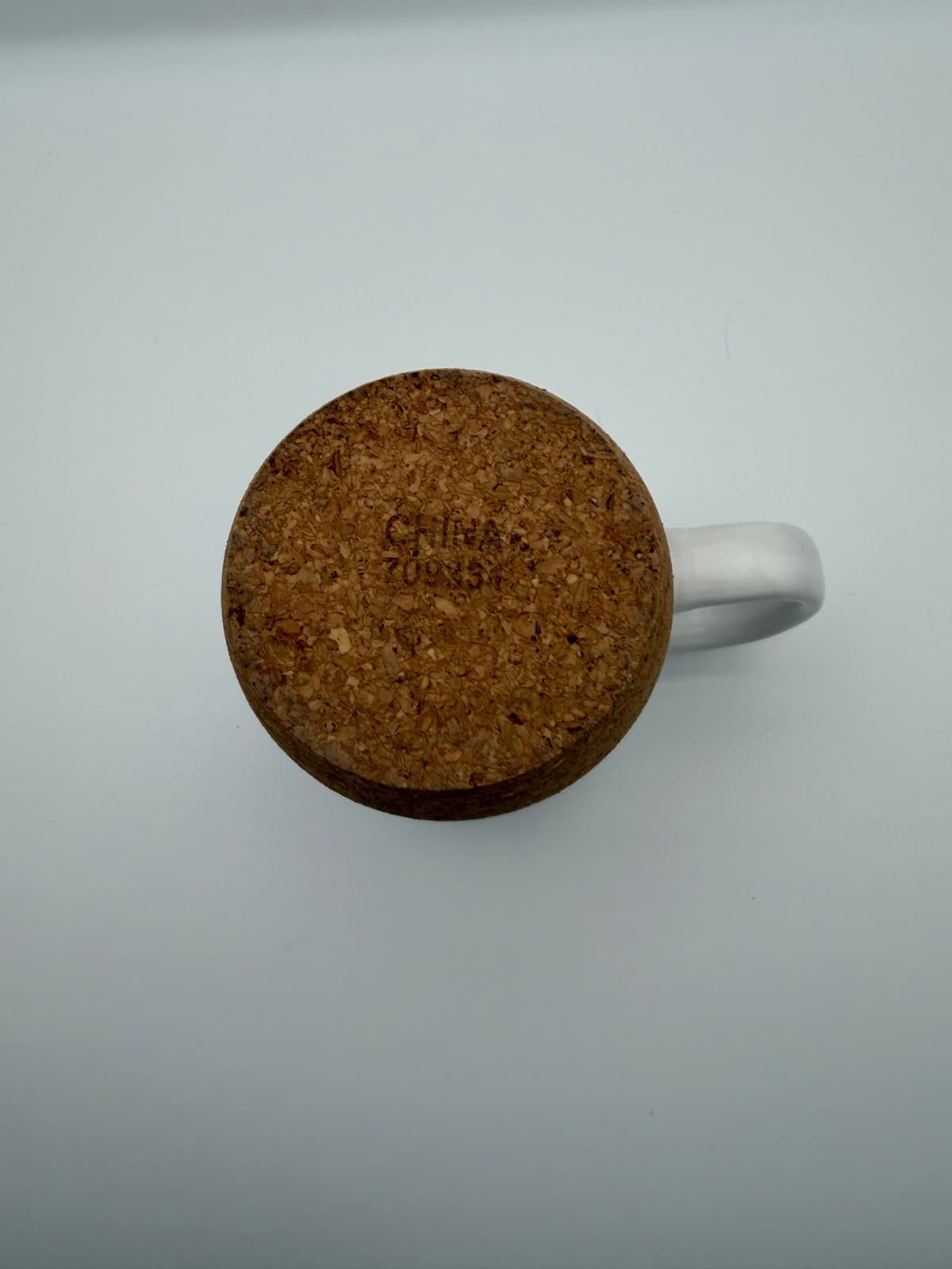 Medical Mutual Ceramic Coffee Mug With Lid Cork Bottom Here For You - Thumbnail 3