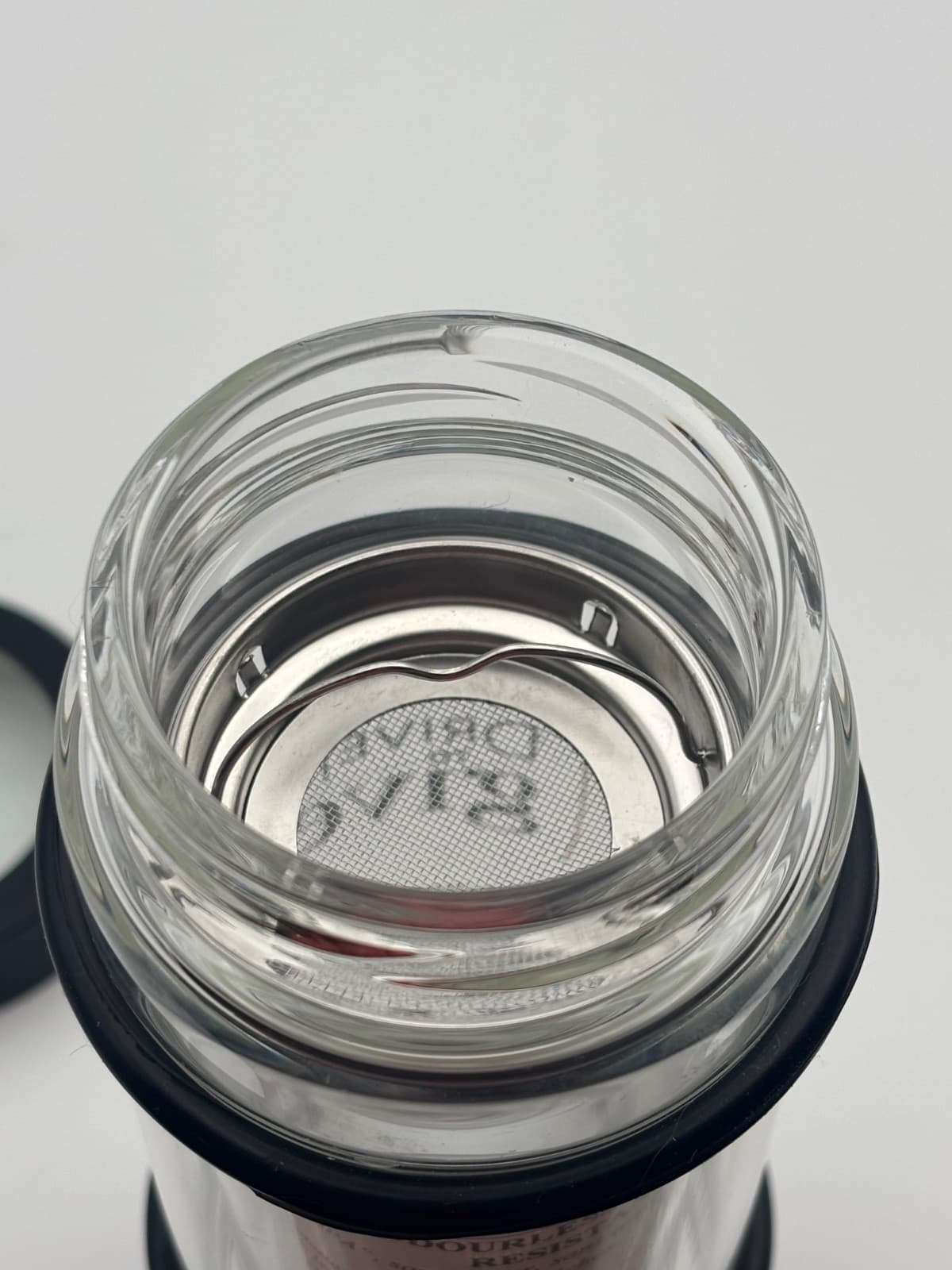 Lincoln Motor Company “Driven to Give" Glass Tea Infuser (14 oz) New - Thumbnail 5
