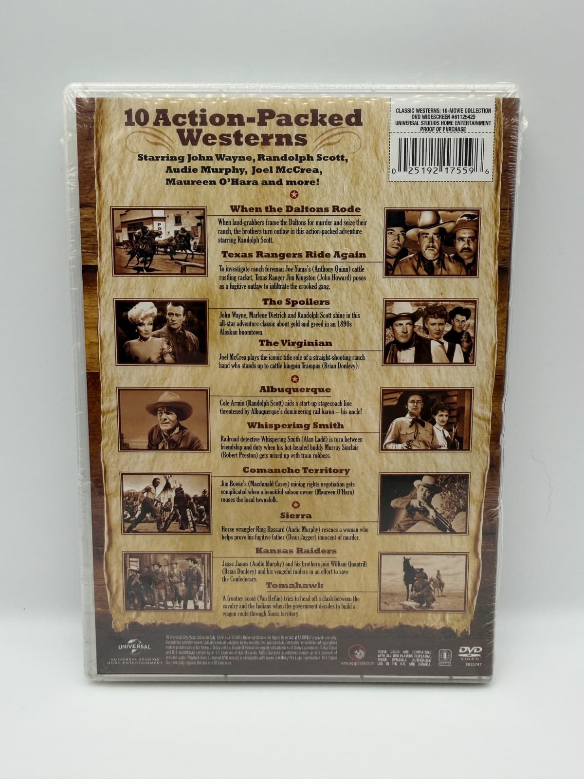 Classic Westerns: 10-Movie Collection (DVD) Movie Disc - Thumbnail 2