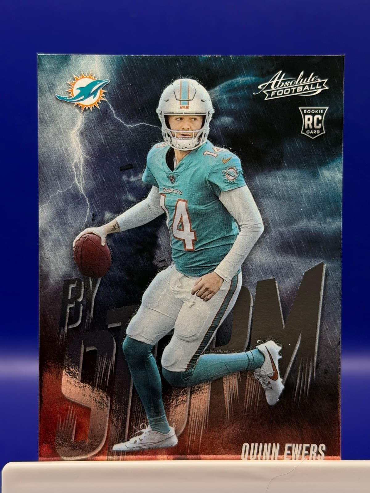 2025 Panini Absolute Quinn Ewers By Storm RC #13 Dolphins Rookie