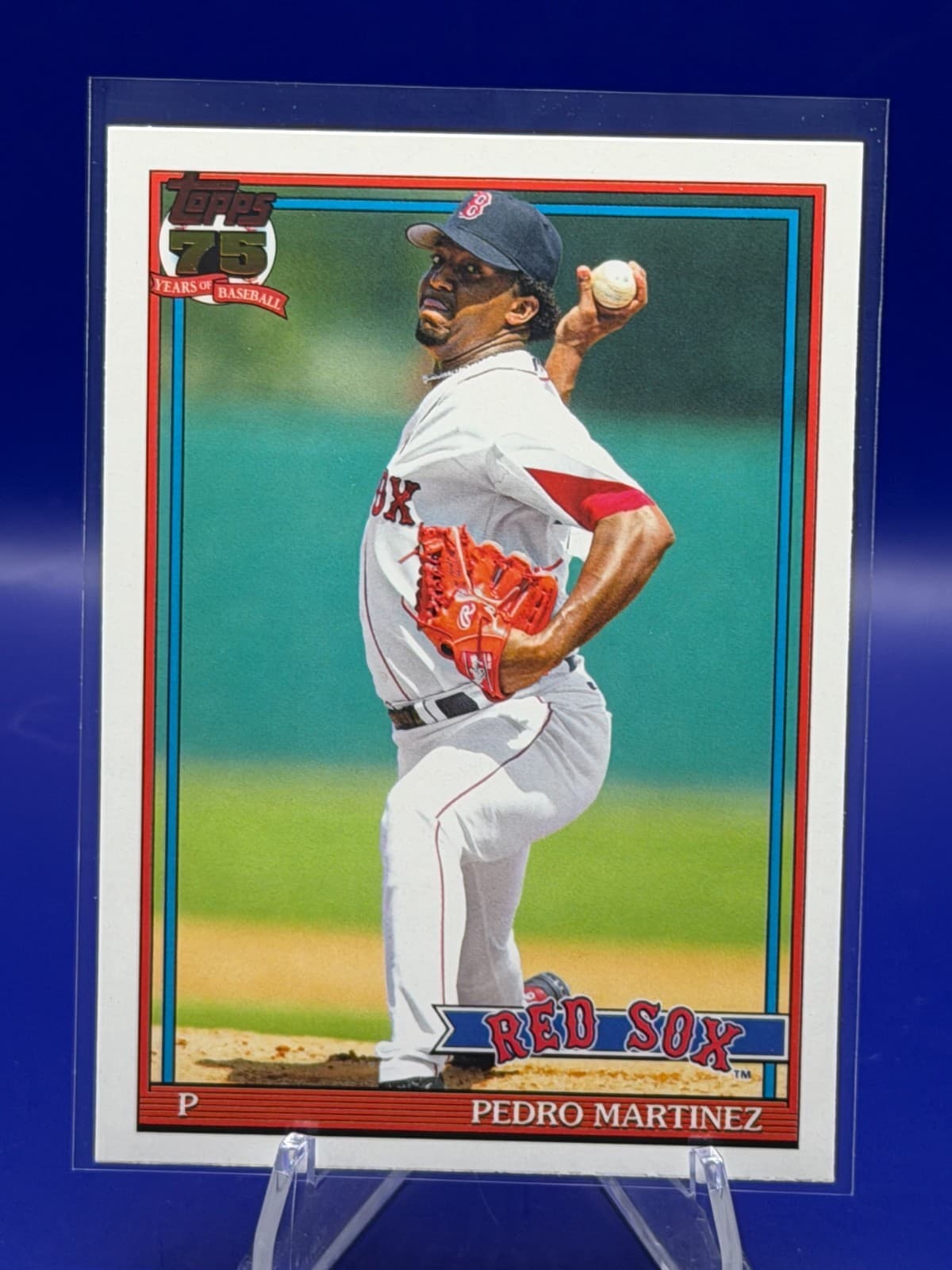 2026 Topps Series 1 Pedro Martinez 1988 Topps Insert Red Sox