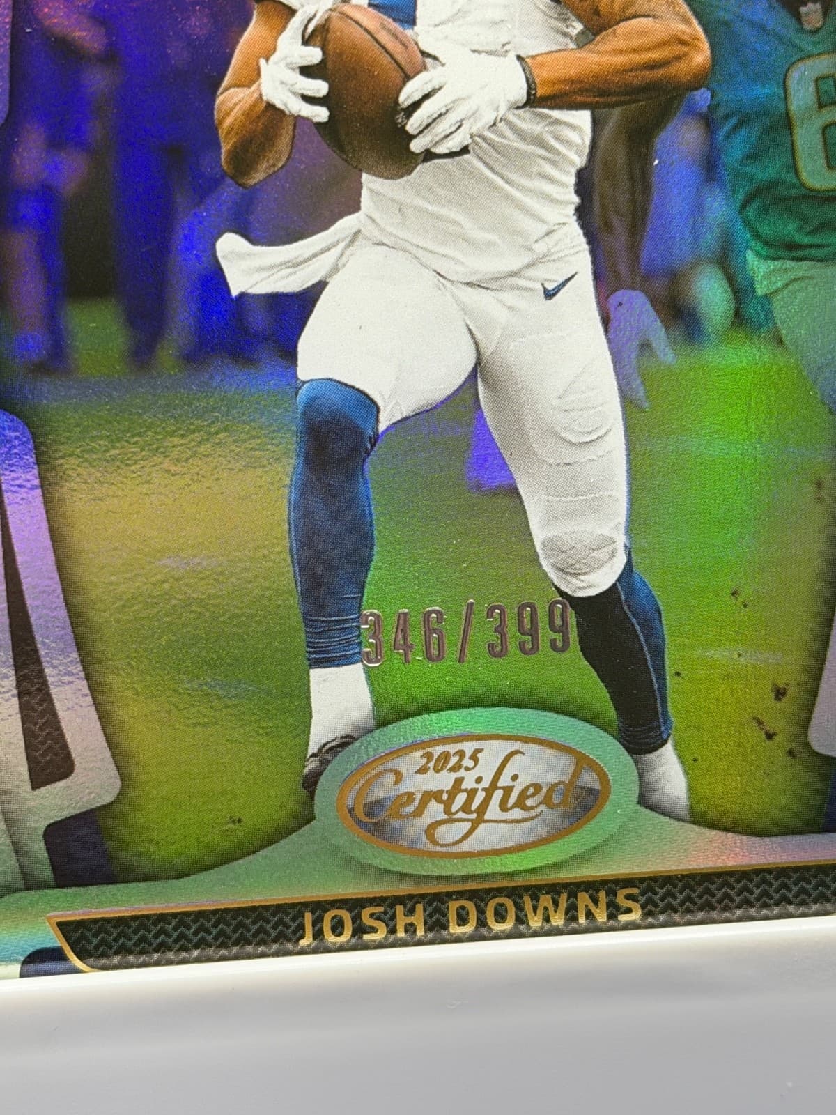 2025 Panini Certified Josh Downs Mirror /399 #44 Colts - Thumbnail 2