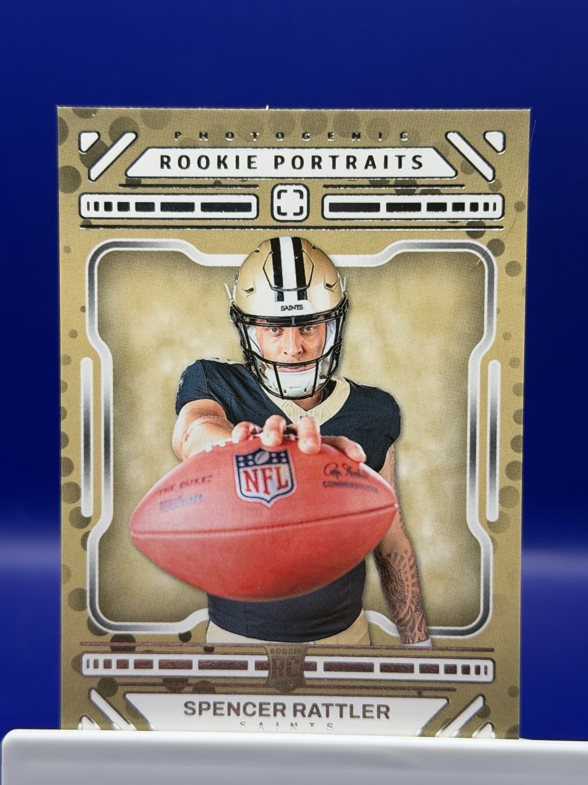 2024 Panini Photogenic Spencer Rattler RC Rookie Portraits #153 Saints