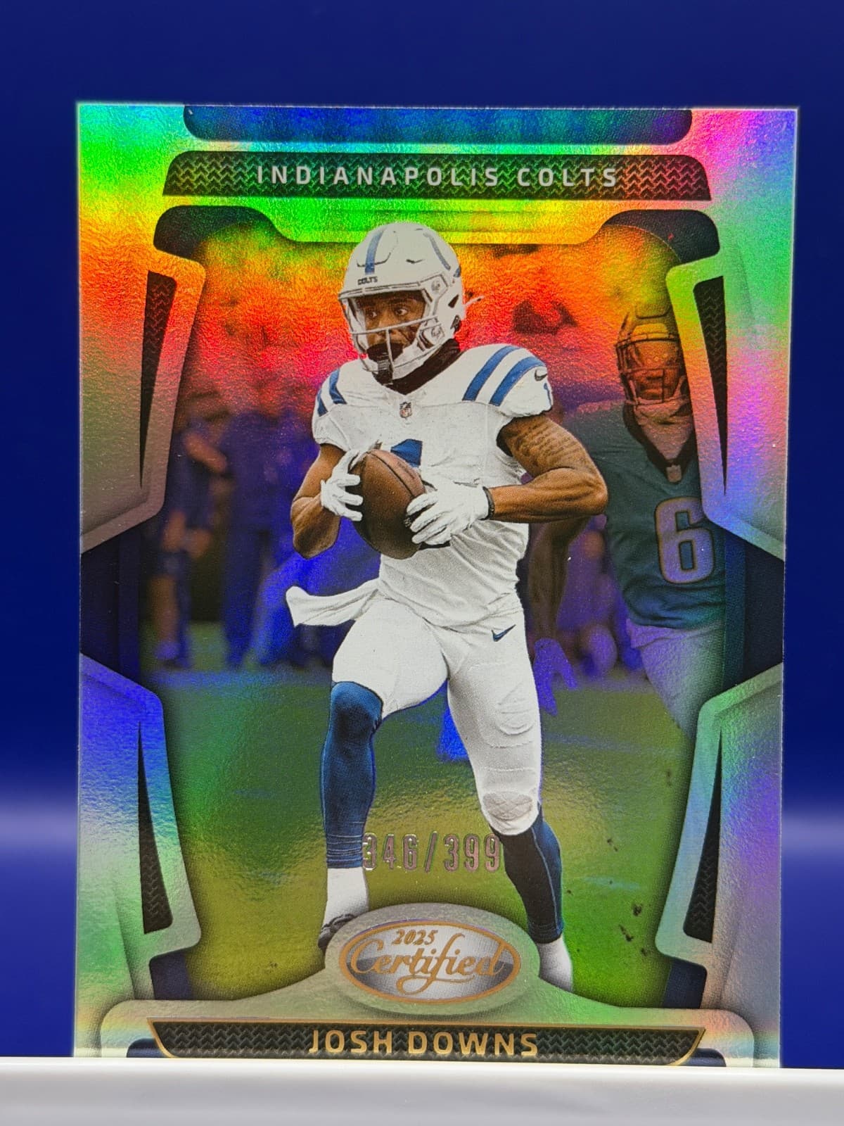 2025 Panini Certified Josh Downs Mirror /399 #44 Colts