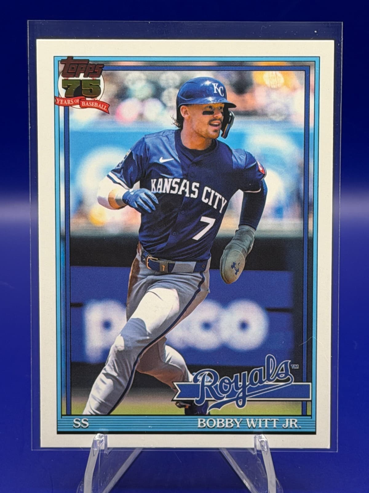 2026 Topps #T91-3 Bobby Witt Jr. 1991 Topps #T91-3