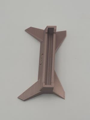 Rose Gold Graded Trading Card Display Stand Slab Holder 3D Printed STAND ONLY - Thumbnail 5