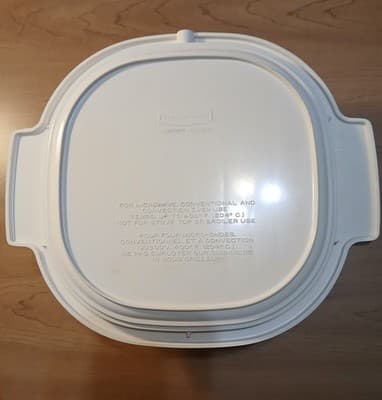 Vintage Rubbermaid Microwave Cookware 2 PC Set 5555 Lid 5556 Steamer Insert 3 Qt