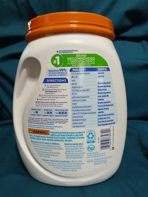 All Free Clear 56 Mighty Pacs Laundry Detergent Odor Relief NO Perfunes or Dyes - Thumbnail 2