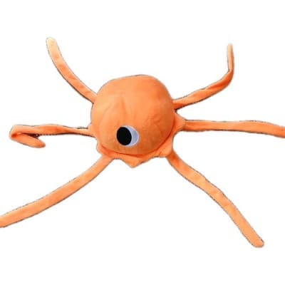 Garten Of Banban Stinger Flynn Plush 10 Inch Orange Jellyfish No Tags - Thumbnail 3