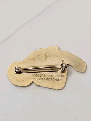 Boots Tyner 1986 "Sugar Britches" Baby Pin Brooch - Thumbnail 2