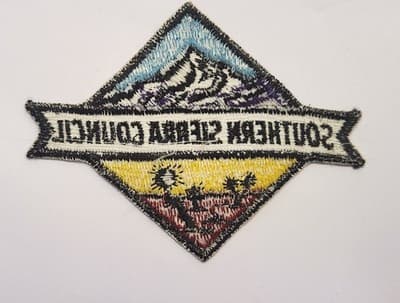 VTG Southern Sierra Council CSP Patch California Boy Scouts BSA Diamond Shape - Thumbnail 2