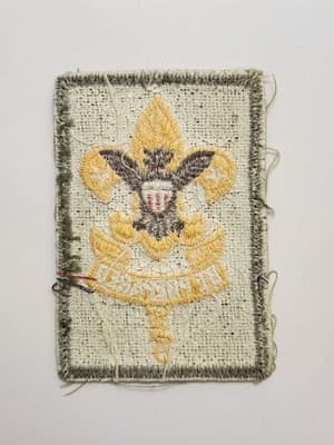 Vintage BSA Boy Scouts of America First Class Rank Uniform Patch Be Prepared - Thumbnail 2