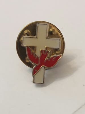 Religious Themed Lapel Pins Hat Pins Lot of 10 - Thumbnail 4