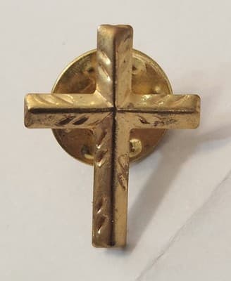 Religious Themed Lapel Pins Hat Pins Lot of 10 - Thumbnail 6
