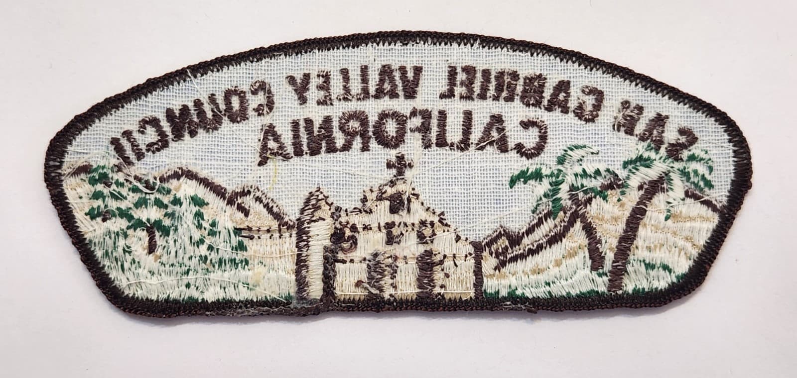 Vintage Boy Scouts San Gabriel Valley Council CSP Patch California BSA Mission - Thumbnail 2