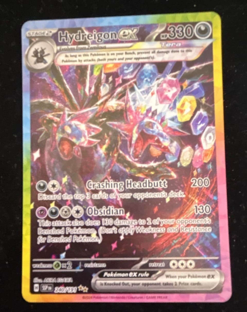 Hydreigon ex 240/191 Sv08: Surging Sparks Holo - Thumbnail 3