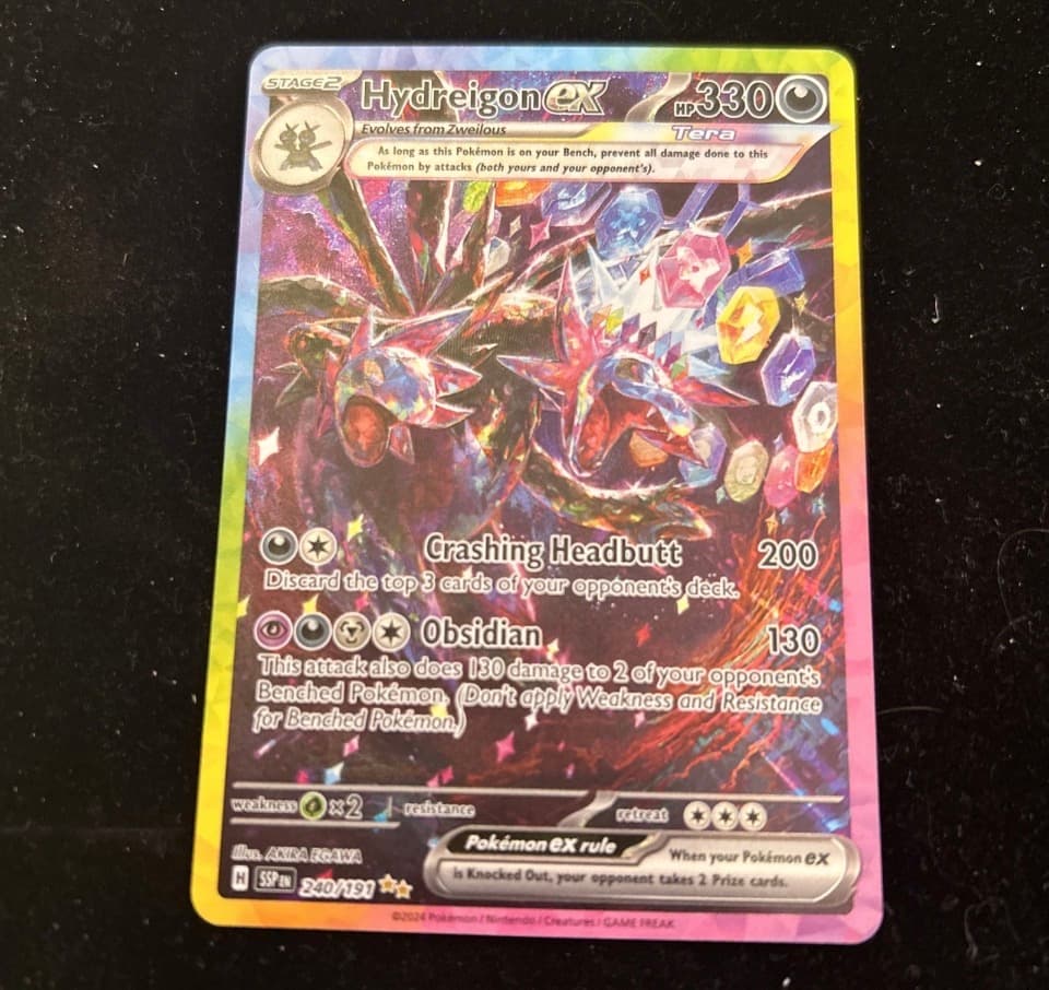 Hydreigon ex 240/191 Sv08: Surging Sparks Holo - Thumbnail 2
