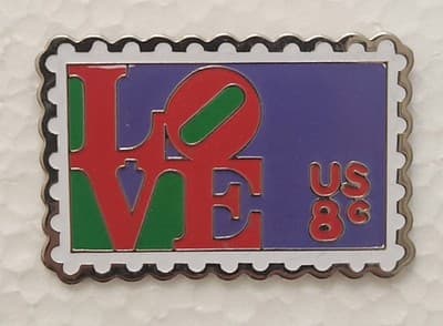 USPS Stamp Love Pins Lot Of 4 - Thumbnail 2