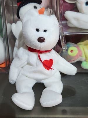 2Authentic MWMT-MQ VALENTINO Valentine’s Day ❤️ Teddy 3rd/2nd Gen Ty Beanie Baby - Thumbnail 3