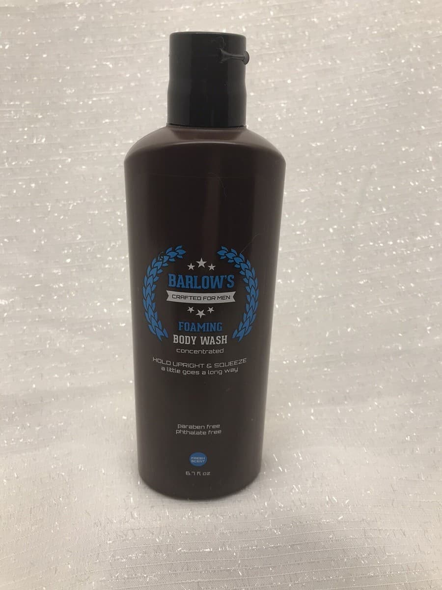Barlow S FOAMING BODY WASH for Men. 6.7 Fl Oz - Thumbnail 4