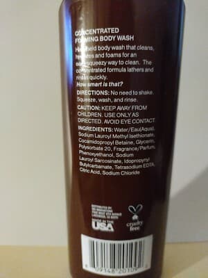 Barlow S FOAMING BODY WASH for Men. 6.7 Fl Oz - Thumbnail 8