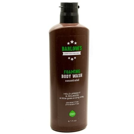 Barlow S FOAMING BODY WASH for Men. 6.7 Fl Oz