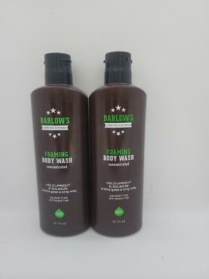 Barlow S FOAMING BODY WASH for Men. 6.7 Fl Oz - Thumbnail 5