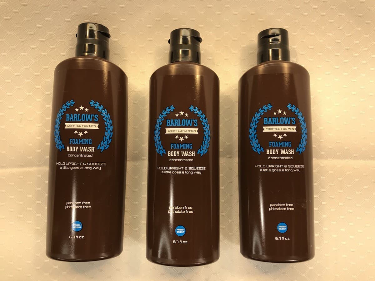 Barlow S FOAMING BODY WASH for Men. 6.7 Fl Oz - Thumbnail 7