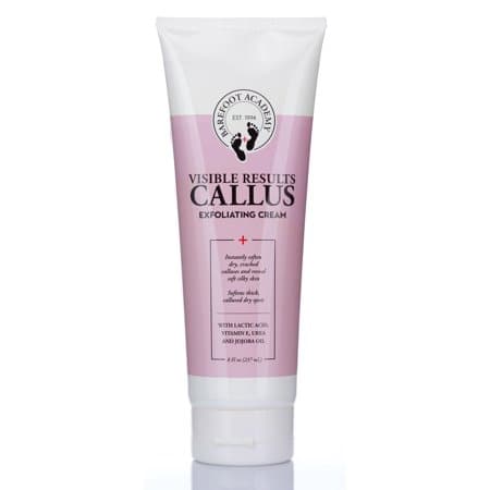 Barefoot Academy Visible Results Callus Exfoliating Cream for Dry Feet & Calluses 8 Fl Oz