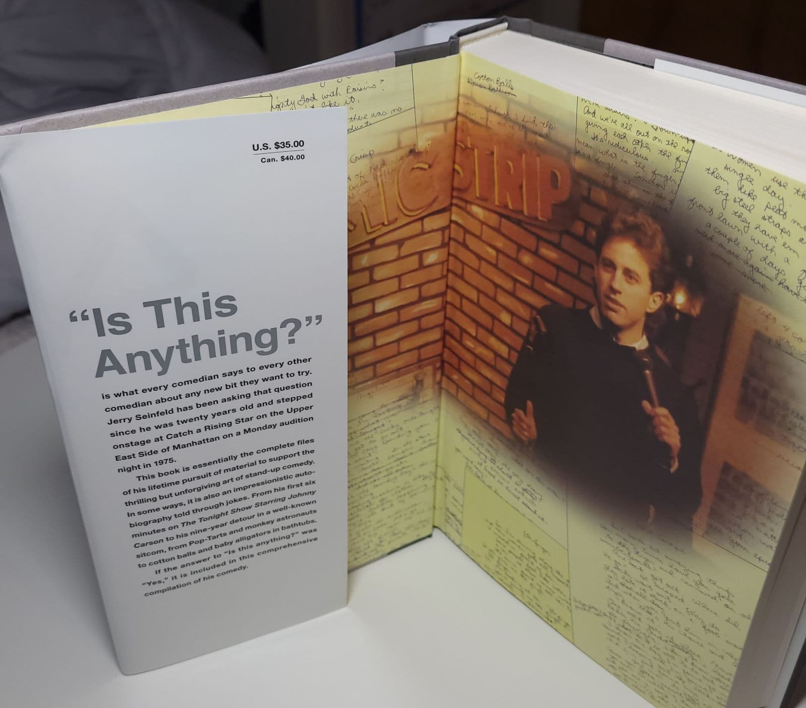 Jerry Seinfeld Hardback Book - Thumbnail 5