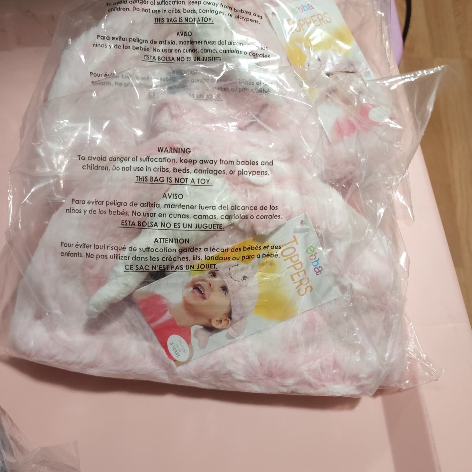 Pink Ebba Narwhal Topper Hat Baby Infant - Thumbnail 6